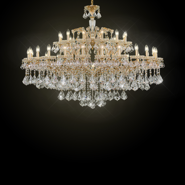 Asfour Crystal Dubai's chandeliers made with high-quality materials