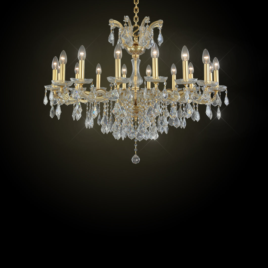 31111-101-119-105 Chandelier 16-5 Gold Pend