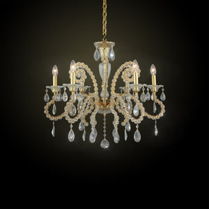 31111-189-119-105 Chandelier 13-1913-6 Gold Pend