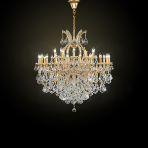 31111-107-119-105 Chandelier 1503-30+1 Gold Pend