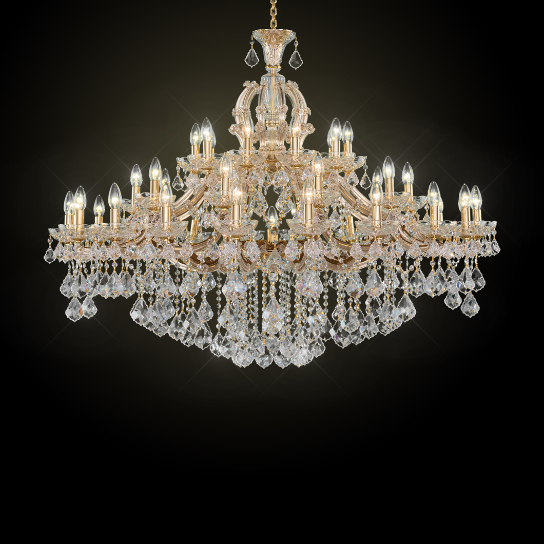 31111-110-119-105 Chandelier 1580-128-40 Gold Pend