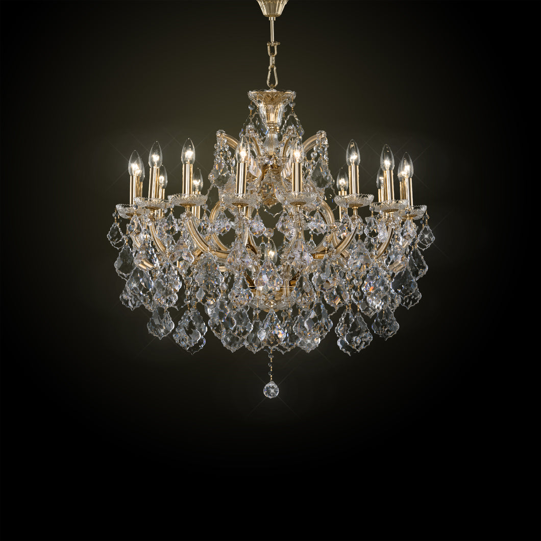 31111-118-119-105 Chandelier 27-16+1 Gold Pend