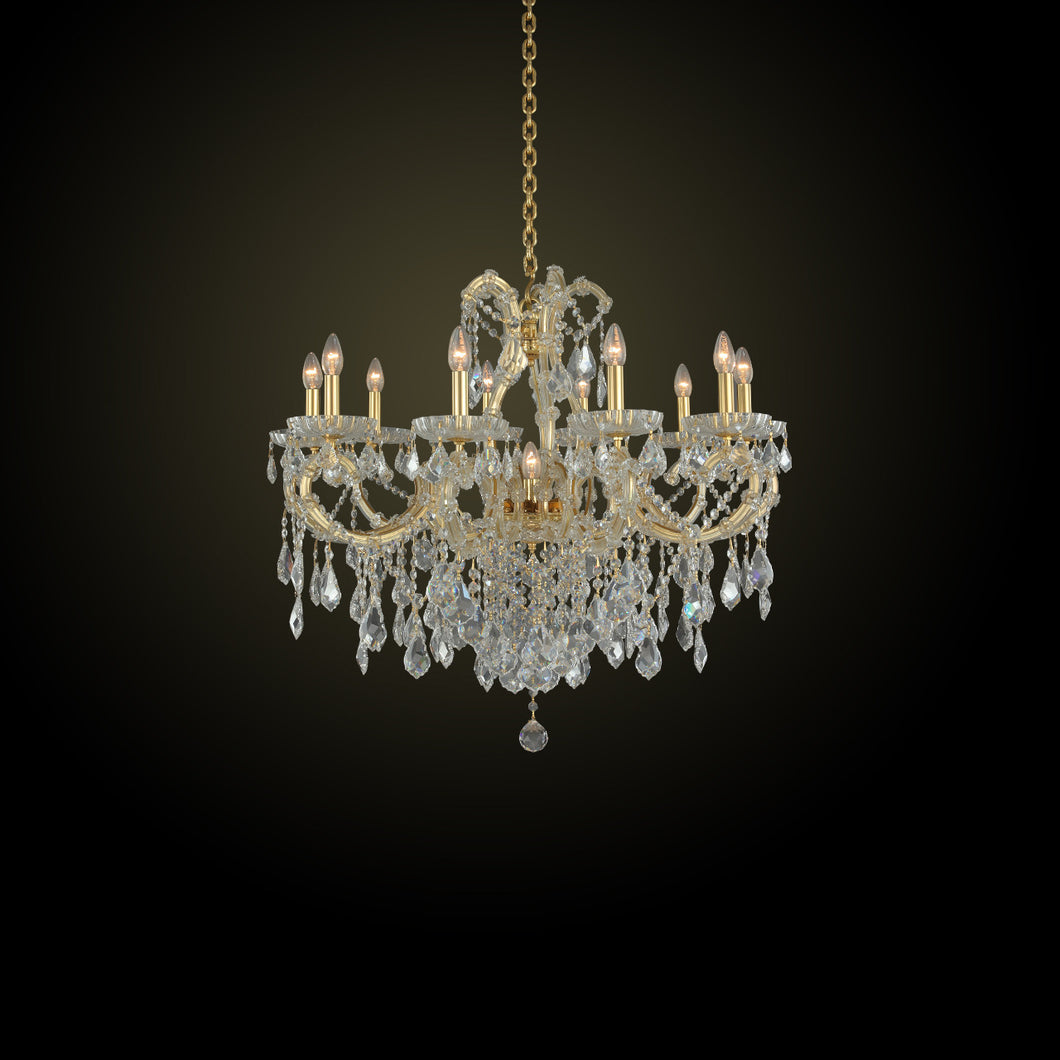 31111-137-119-105 Chandelier Gold Pend