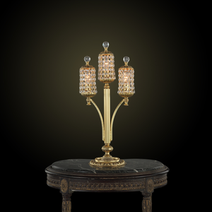 31216-271-110-123 Table Lamp 921-3-3 Gold Ox. Ball & Oct.