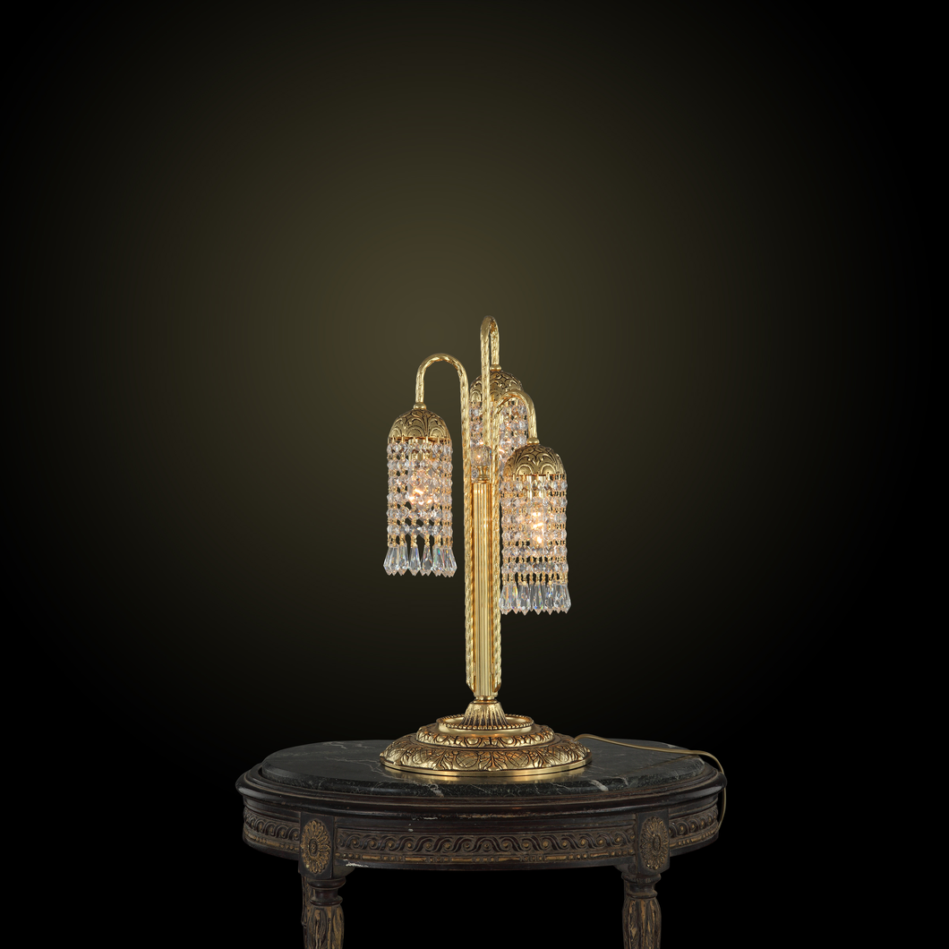31216-272-110-123 Table Lamp 922-3 Gold Ox. Ball & Oct.