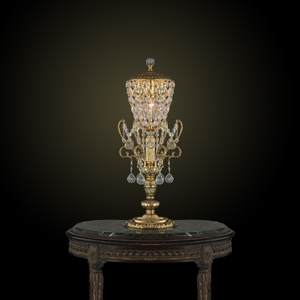 31216-276-110-123 Table Lamp 927-3 Gold Ox. Ball & Oct.