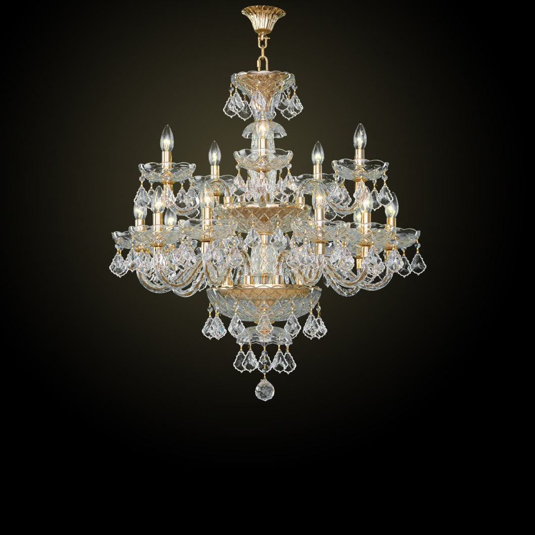 31411-108-119-105 Chandelier 185-15 Gold Pend