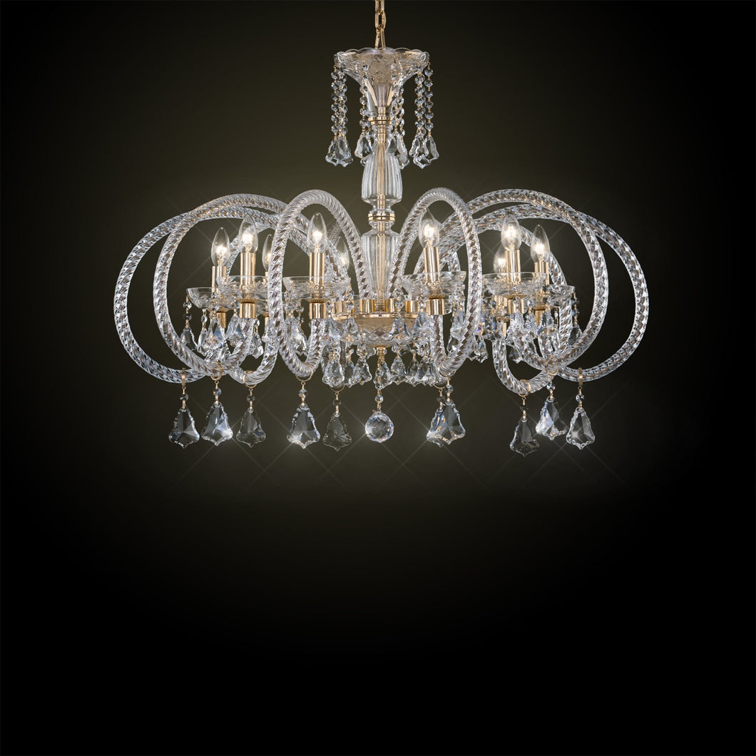 31411-169-119-105 Chandelier 502-10 Gold Pend