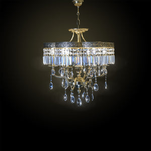 31511-485-110-105 Chandelier 13-849-6 Gold Ox. Pend