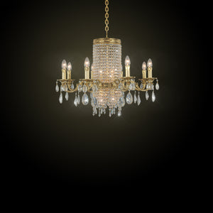 31611-464-110-105 Chandelier 13-368-8 Gold Ox. Pend